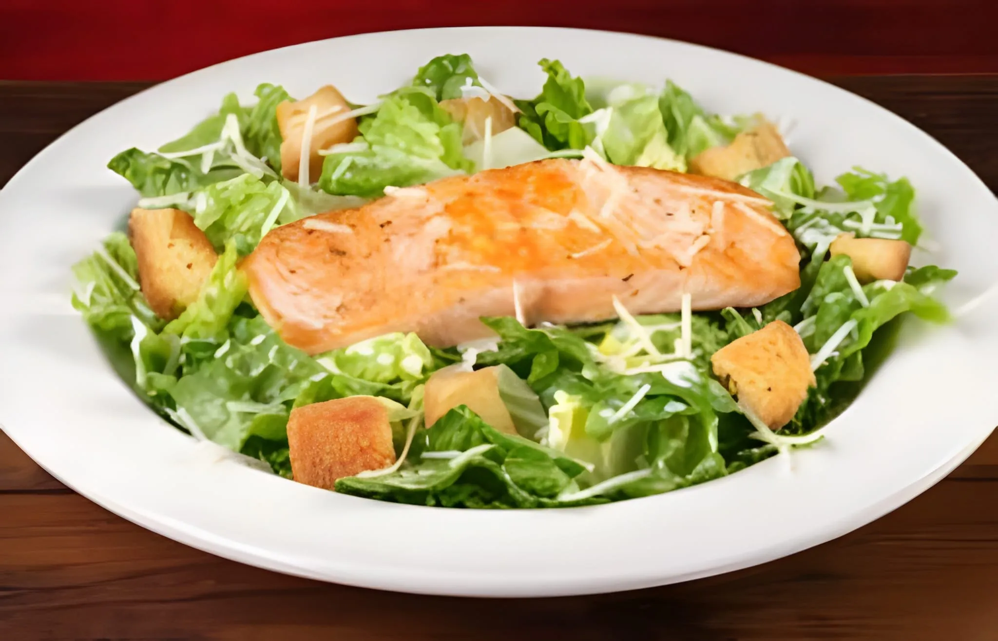 Salmon Caesar Salad: $18.99 & 1,110 Calories