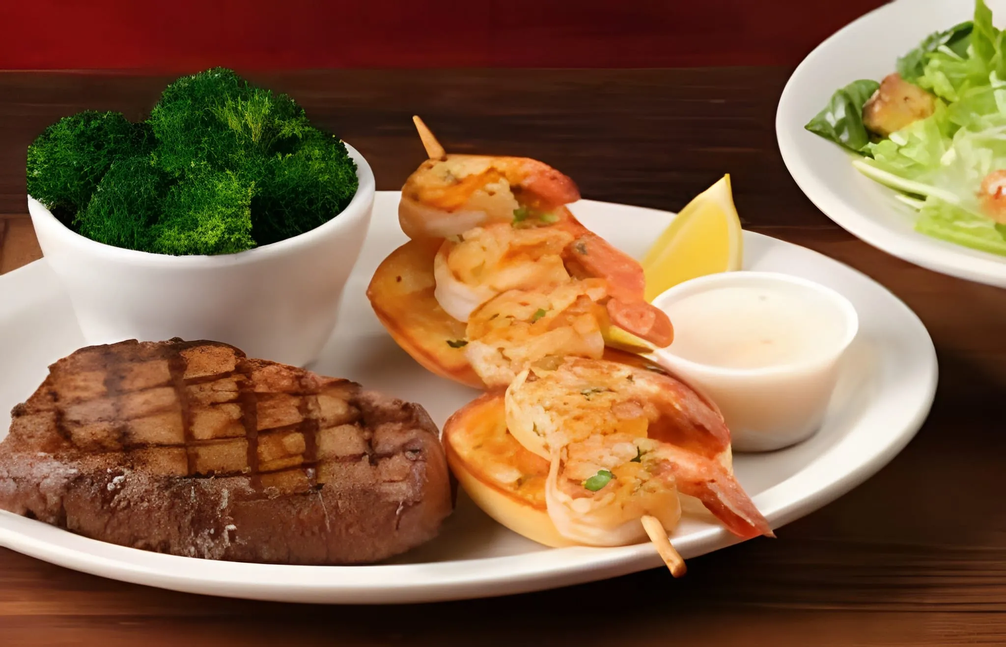 Sirloin & Grilled Shrimp Combo: A Perfect Land-and-Sea Duo 1 Sirloin & Grilled Shrimp