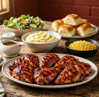 Home new 15 texas roadhouse Family Sized BBQ Chicken