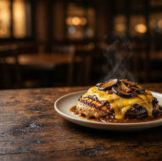 Home new 9 texas roadhouse Portobello Mushroom Chicken