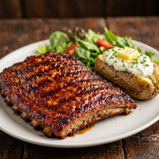 Home new 6 texas roadhouse half slab ribs