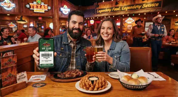Texas Roadhouse VIP Club 2026 1 Texas Roadhouse VIP Club